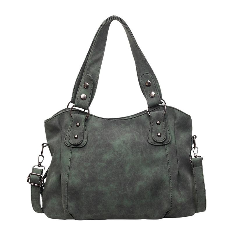 

Large capacity tote bag 2025 summer new women s bag foreign style crossbody bag matte solid color one shoulder underarm bag