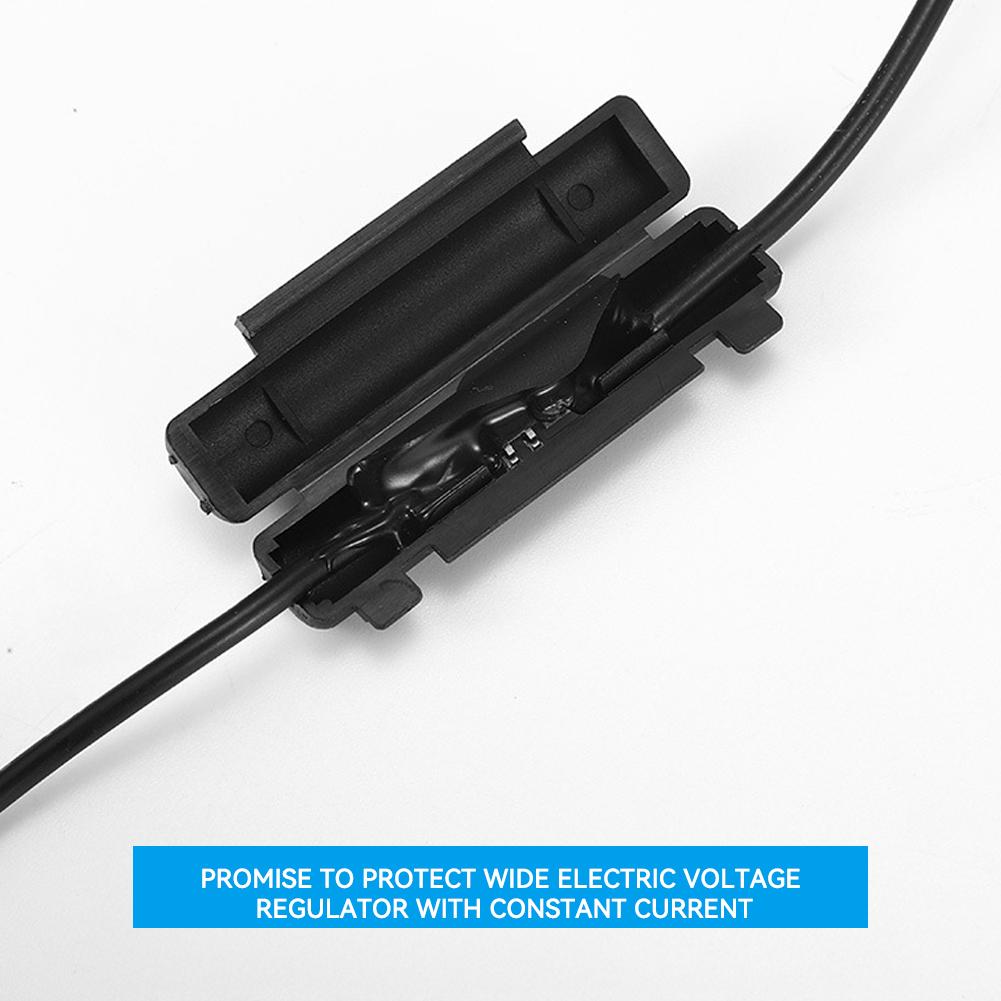 2Pcs LED Motorcycle Turn Signal Lamp Projection Lamp Sequential Flash Indicator Lights Running Light