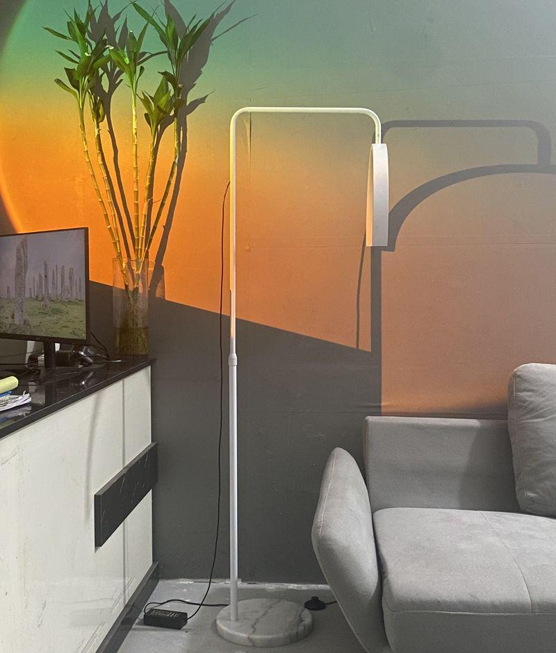 Beauty Light U-Shaped Floor Lamp: Super Bright, Eye-Protective Lighting for Eyelash Extensions, Manicures, Tattoos, Freckle and Acne Treatments.