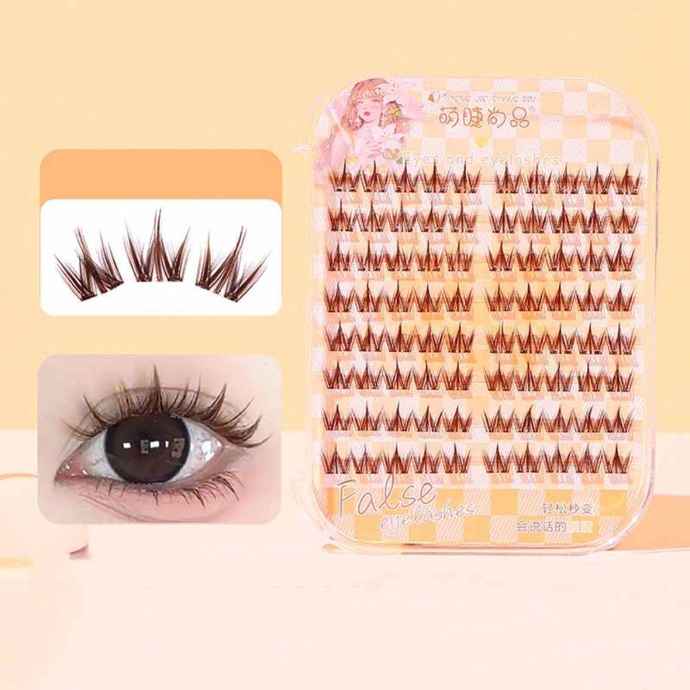 Sweet Adhesive False Eyelashes DIY Glue Free Fake Lashes  Grafting Lashes