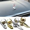 3D Metall Auto Fronthaube Emblem Abdeckung Hauben Plakette Aufkleber für Cadillac ATS BLS CT5 EXT SLS SRX XT4 XT6 XTS XLR Escalade DTS