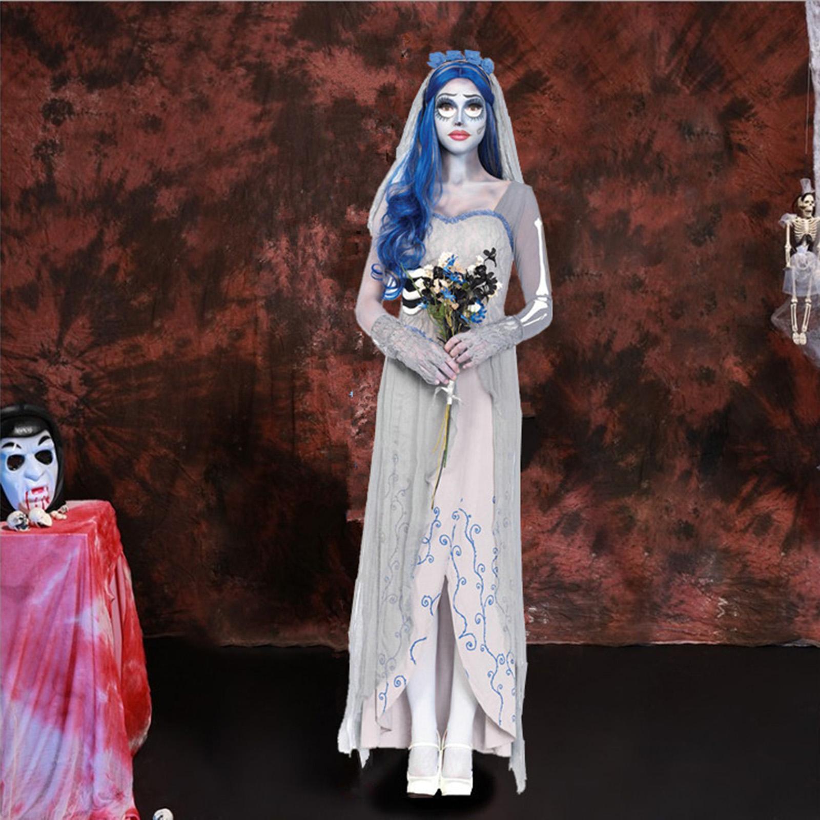 

Платье-роба на Хэллоуин, Маскарадный костюм для ролевых игр, Костюм Хэллоуин Костюм для выступления XL