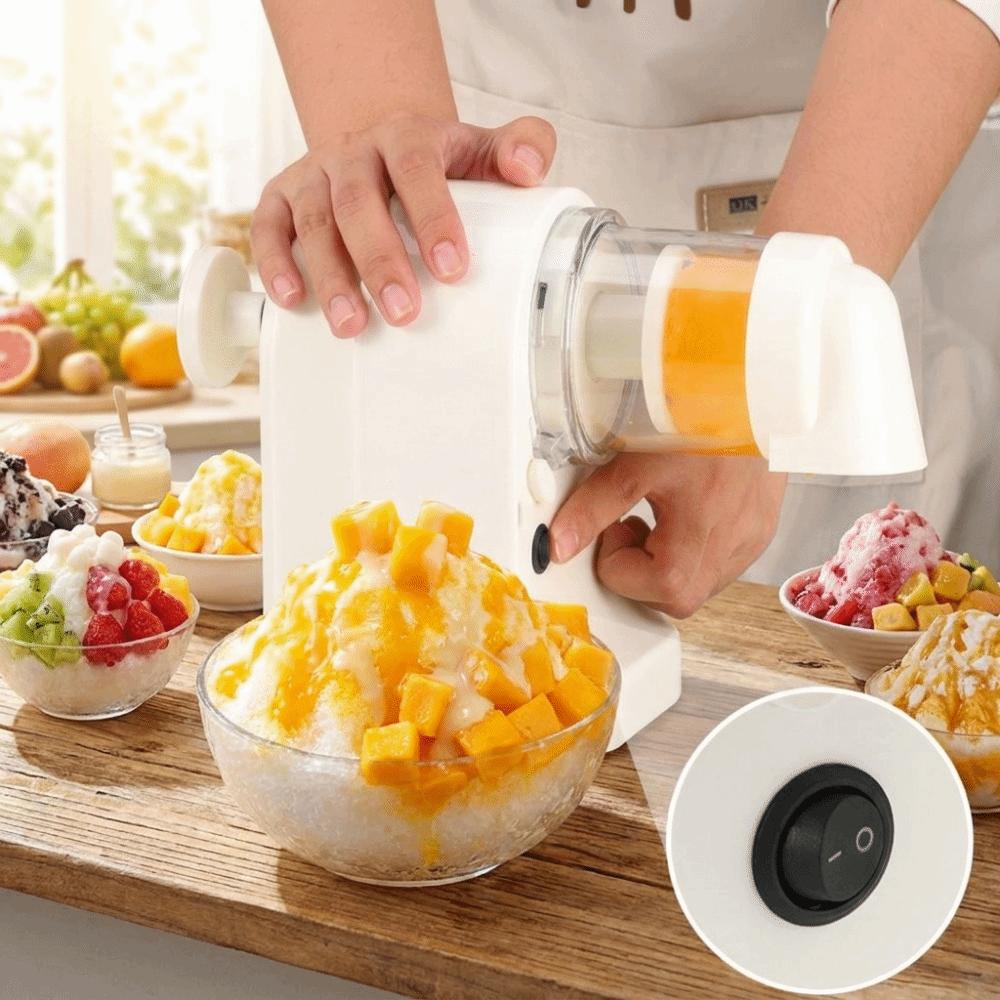 Detachable Automatic Smoothie Maker Large Capacity Cordless Ice Shaver Household Use
