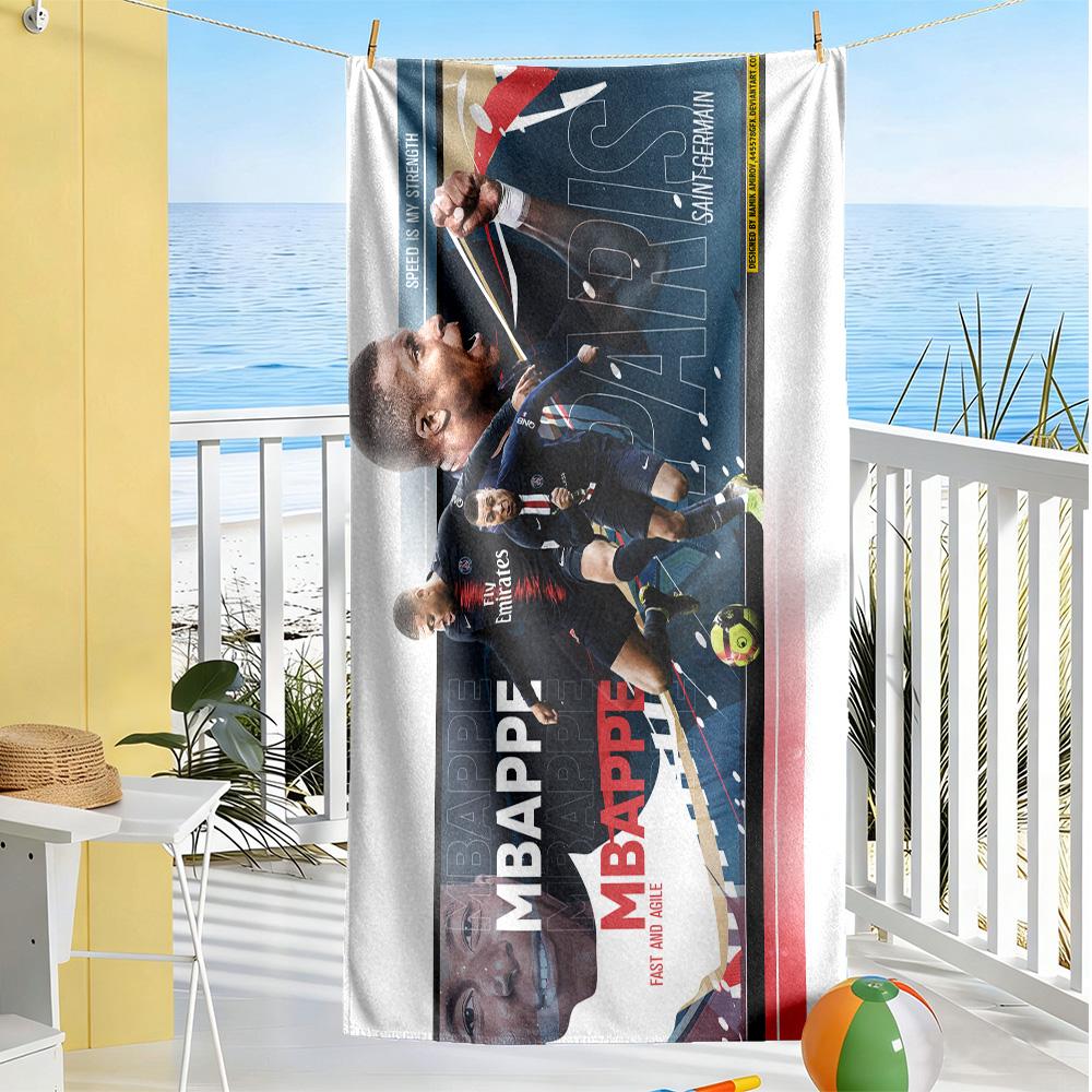 Aubameyang Arsenal Celebration Beach Towel Soft Durable Quick-Dry Comfortable Lightweight