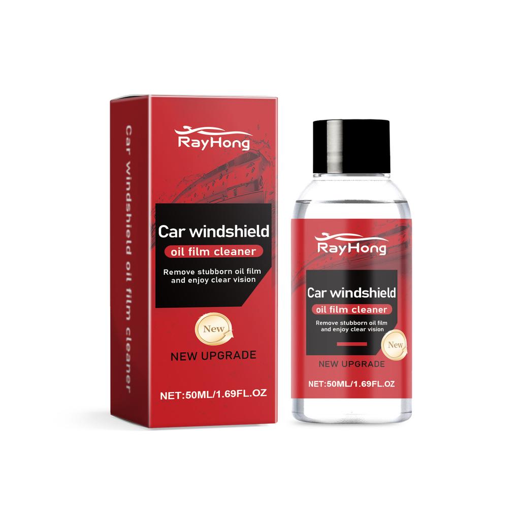 Car Glass Oil Film Remover Kit Glass Cleaning Board Hydrophobic Glass Coating for Windshield Clear Window Auto Detailing Tool