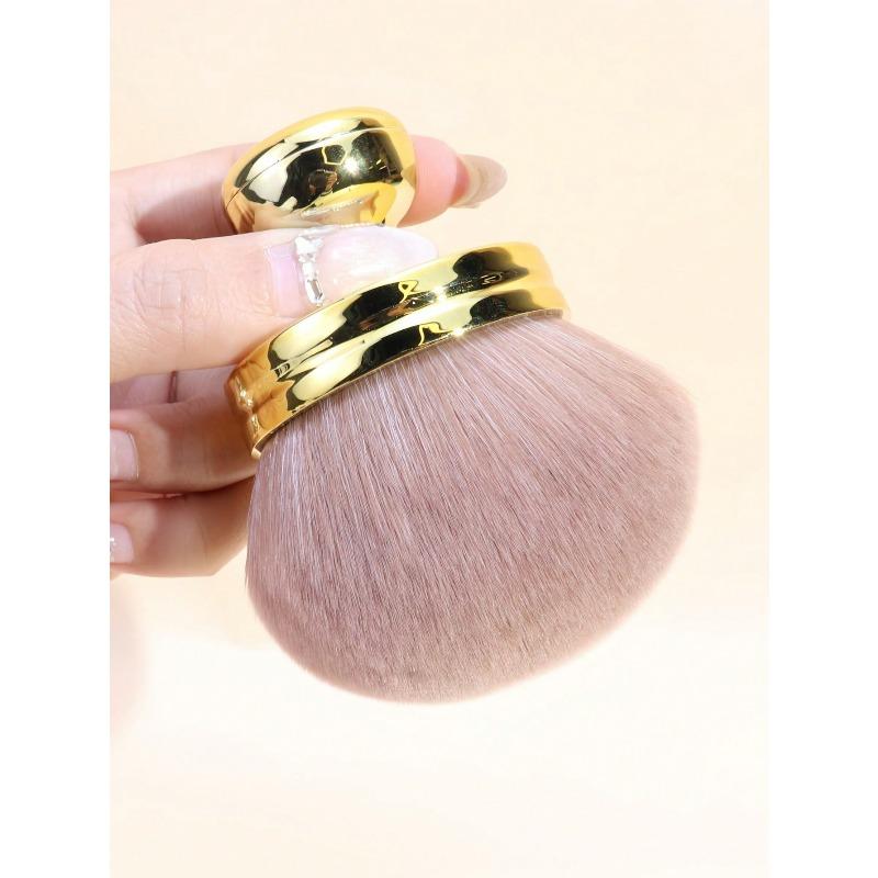 1pc Extra Large Loose Powder Makeup Brush, Soft Multifunctional Cosmetic Brush, Blush Brush, Body Brush, Nail Dust Brush, Portable Make-Up Tool