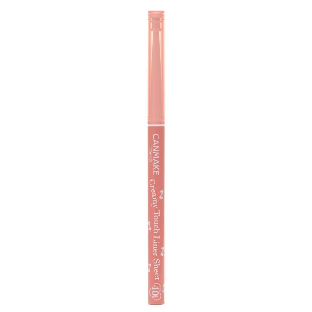 CANMAKE Creamy Touch 40th Anniversary True Gel Mucous Pink Liner, Sheer, Edition, Red, Eyeliner, Smooth, Ultra-Fine, Sheer,