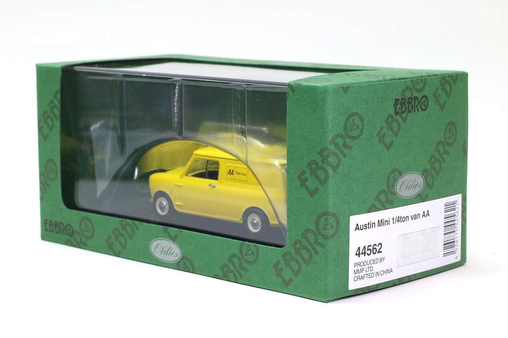 Ebro Austin Mini Van AA Yellow Finished Product 1/43