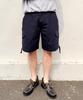 YOUNEEDGARMENTS Oxford Surplus Cargo Shorts (Navy)