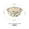 ZMR Japanese Style Blue Cherry Blossom Ceramic Stew Pot
