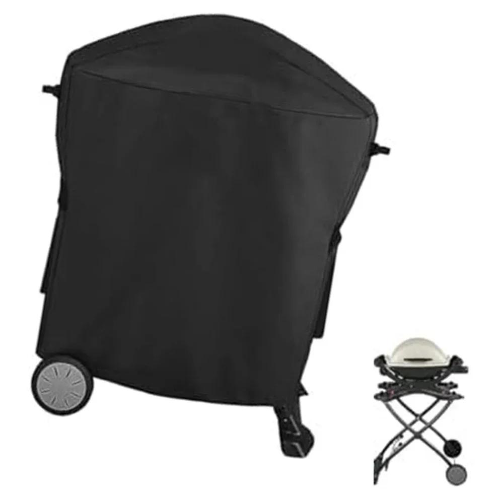 Dustproof Grill Cover 210D Oxford Cloth Cover Perfect Fit Strong Waterproof Performance Sturdy Material Easy To Use