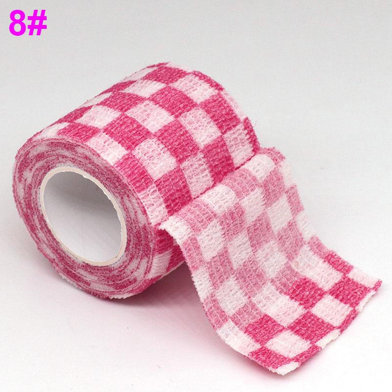 1/4.5M Bendaggio Elastico Autoadesivo Colorato Nastro Avvolgente Per Supporto Ginocchio Caviglia Polso Accessori Tattoo Sportivi Animali Domestici