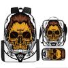 Skull Schoolbag for Primary School Students, Kindergarten New Schoolbag for Boys and Girls, Grades 2345 and 6