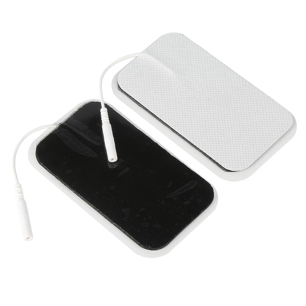 2Pcs Reusable Replacement Self adhesive Health Care Electrode Pads for Tens Massager