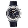 ZEPPELIN Mens Watch LZ 14 Marine 8888-3 Quartz 5 ATM Water Resistant Mineral Glass Dark Blue Dial Stainless Steel