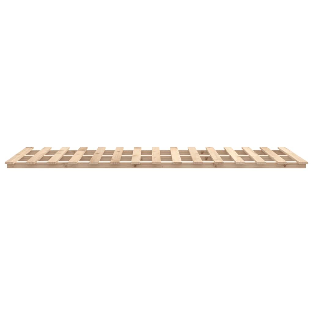 Solid Pine Wood Bed 150x200 cm