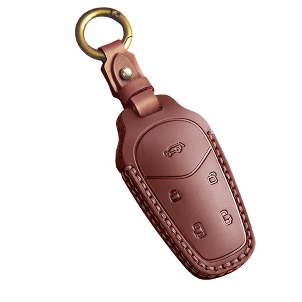 2024 Lantu Dreamer Chasing Light PHEV/EV Key Cover - Full Leather Shell with Buckle