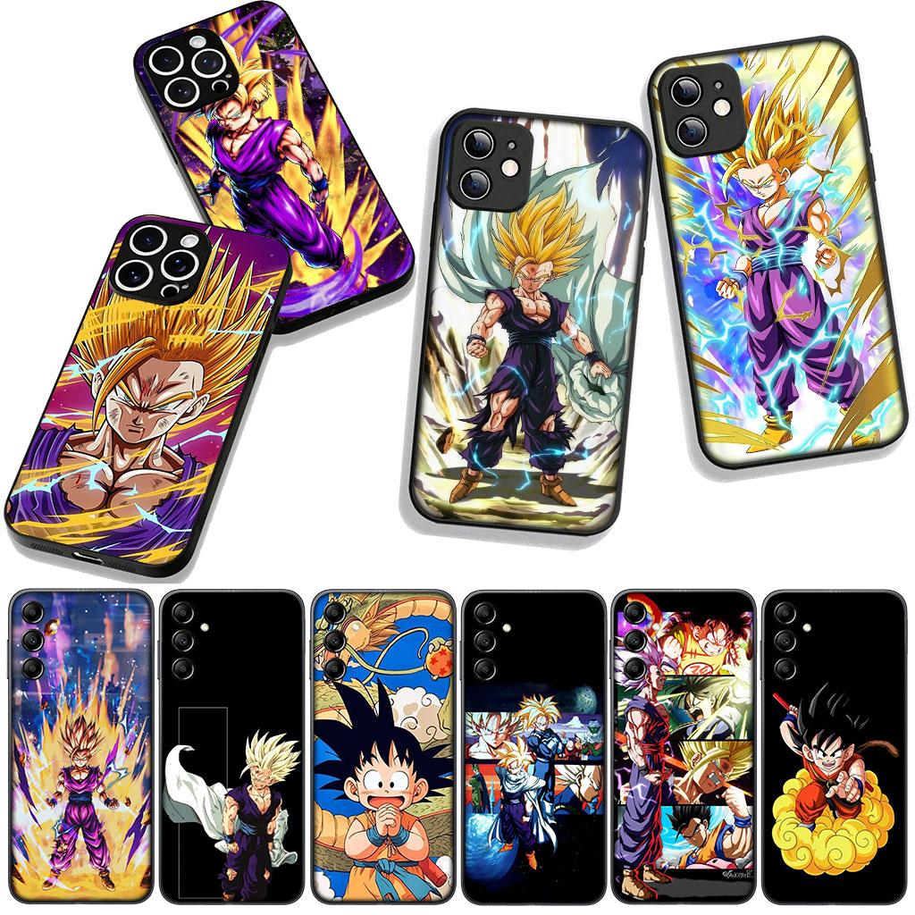Dragon Son Gohan Goku Ball Phone Cover Case for Apple iPhone 16 15 14 Plus 13 12 Mini 17 Pro Max + ProMax 16E Air 16+ Casing