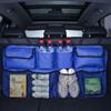 Universal Car Trunk Organizer Adjustable Backseat Storage Bag Net High Capacity Multi-use Oxford Automobile Seat Back Organizers