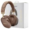 Guess Fones de Ouvido Over-Ear Bluetoothgubhk1Gctcsw Marrom/Brown Gcube Metallic Script Logo