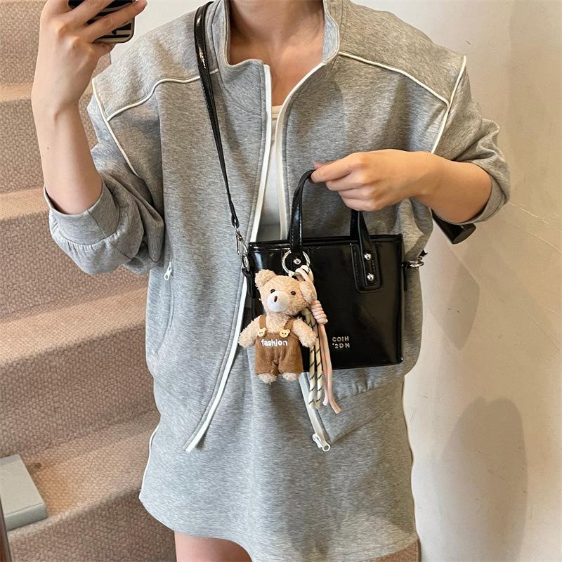 Premium Texture Casual Portable Small Square Bag Women'S Niche Versatile Simple Shoulder Messenger Bag