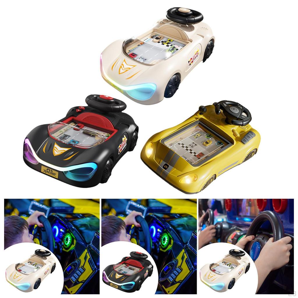 Adventure Car Steering Wheel Toy Pretend Play Driving Educational Simulated Game for