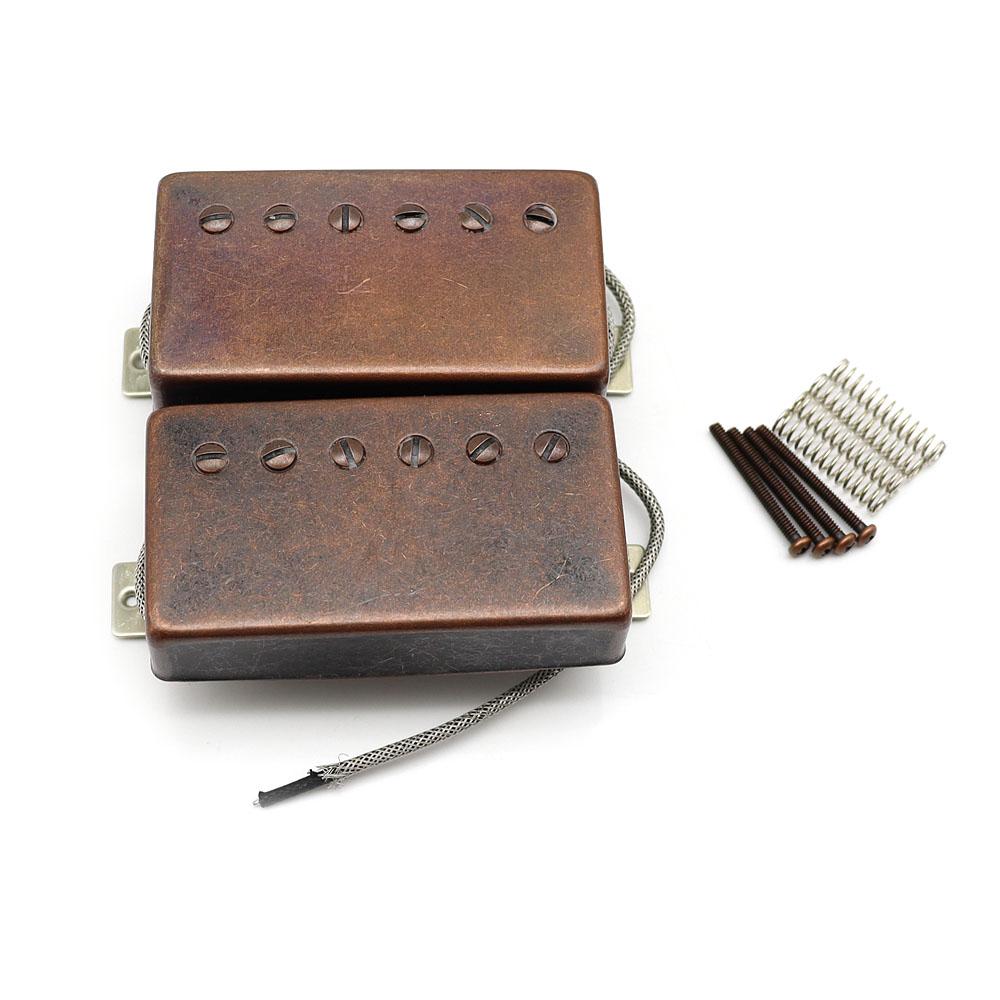 1Set Electric Guitar Humbucker Pickups 5050Mm Neckbridge Pickup For Gibson Les Paul