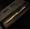 KNICKS Architectural Mechanical Pencil by Brass 2H Gold Lead S-2H Shosekido, Base,