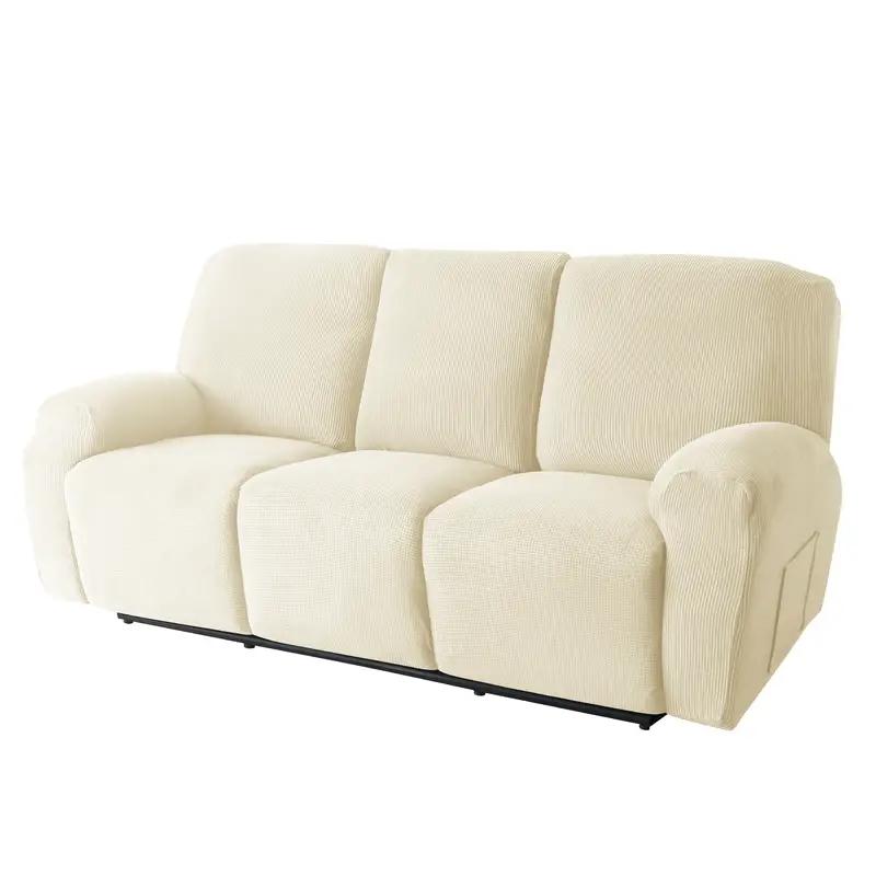 Recliner Sofa Cover Stretch Recliner Chair Cover Lazy Boy Relax Washable Armchairs Slipcover Couch Cover Protects Furniture