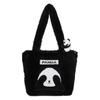 Hot-selling Panda Plush Underarm Bag Hand Carry Large Capacity Plush Handbag Women's Crossbody Shoulder Bag Tote