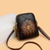 Mobile Phone Bag New Casual Women's Shoulder Bag Crossbody Retro Messenger Bag Small Square Bag Mobile Phone