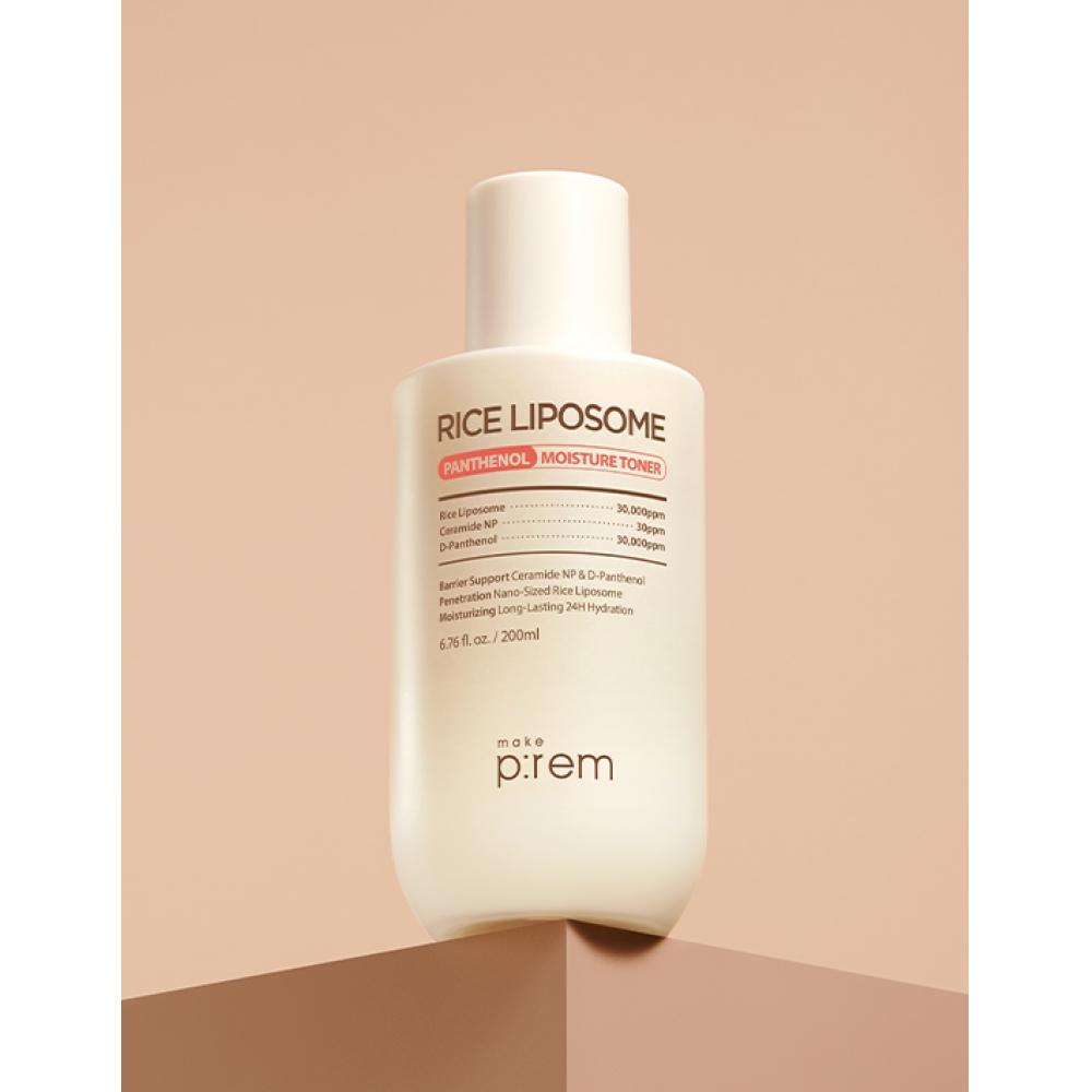 Makeprem Rice Liposome Panthenol Moisture Toner 200ml