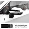 6PCS Racing Stripes For Cars - 2PCS Car Hood Decal + 2 Car Side Decals + 2 Car Mirror Stickers,Water-Resistant Stylish Car Decal Exterior CCar