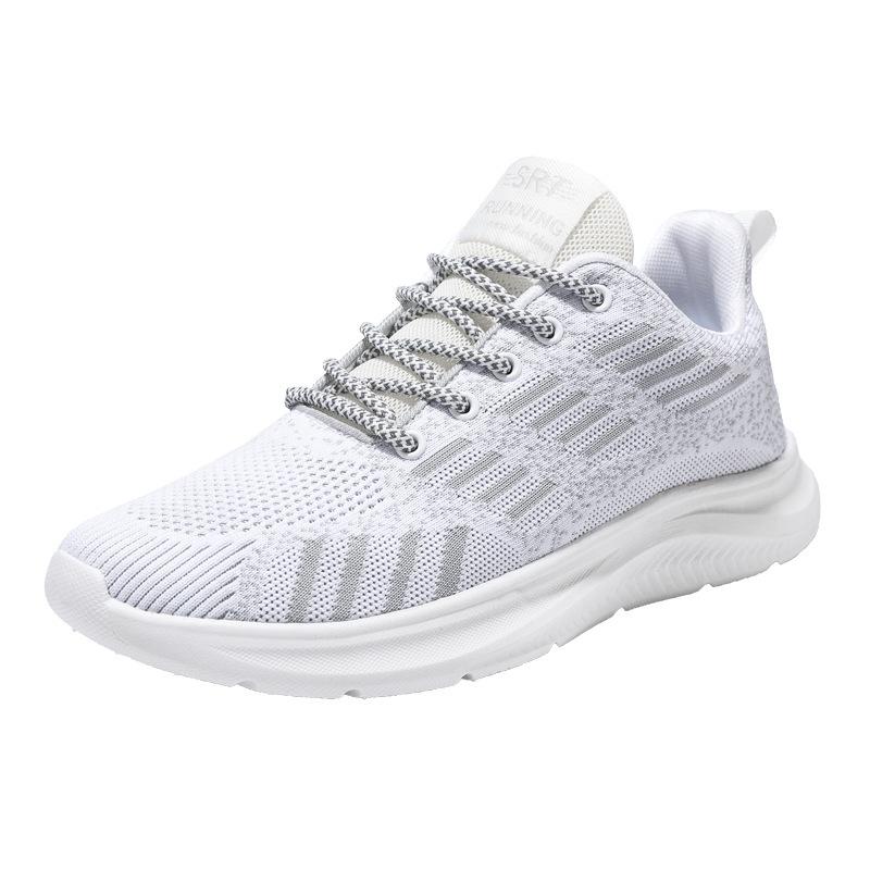 Spring New Men's Shoes Thick Sole Lightweight Breathable Trendy Shoes Manufacturer High-quality Mesh Fashionable Sports Shoes for Men