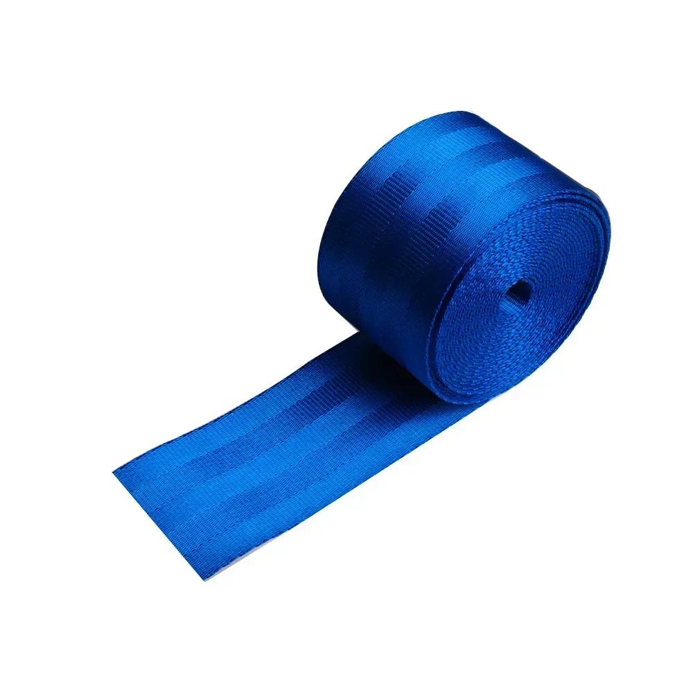 3.6M Auto Car Seat Belt Seatbelt Webbing Lap Retractable Safety Strap Universal 48MM Car Seat Conversion Car Accessories