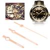 Luminous Men Watch Hour Minute Second Hands Watch Needles Fit for 3135 MovementRose Gold