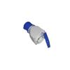 Adaptateur Cetac Prise Schuko Avec Couvercle 2 Pôles + Terre 16A - GENERIQUE