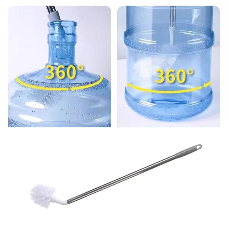 Durable Efficient Bottles Scrubber With Nonslip Grip Efficiently Cleans Tall Mugs Flasks And Hard To Reach Area