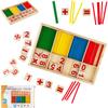 TG50050 Math Set, Wooden Sticks, Learning To Count Set, Mathematics