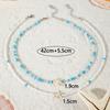 Bohemian Colorful Bead Necklace for Women Summer Handmade Starfish Tortoise Choker Chain Beach Jewelry Accessories Gifts