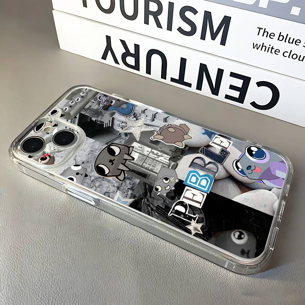 D-Dandys Game W-World Handyhülle Für iPhone 16,15,14,13,12,11 Pro,Max,Plus,X,XS,XR,SE,Mini Transparent Silikon Weich