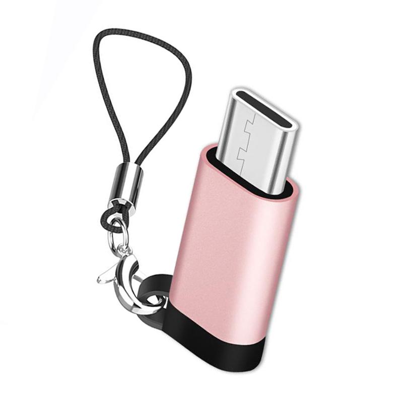 Aluminium Alloy Micro USB To Type C Adapter USB-C Male To Micro USB Female Converter for Samsung LG Oneplus Tablet Support OTG