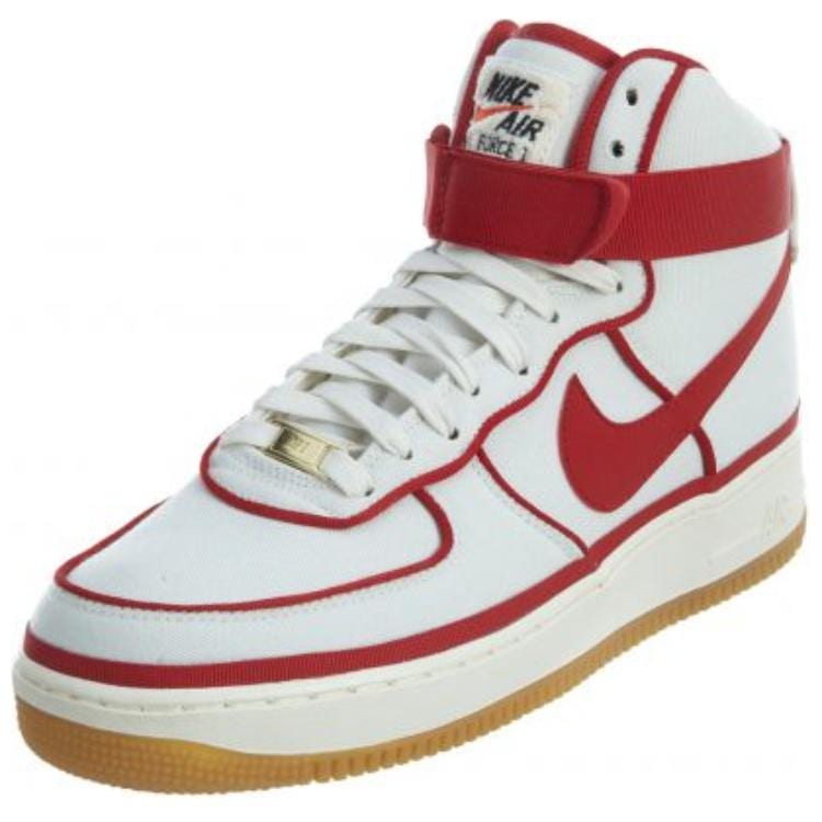 Nike Air Force 1 High '07 LV8 Sail Gym Red Black 806403-101