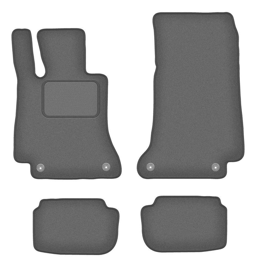 Velour Car Mats, For Mercedes E W213 Coupe (2015-)