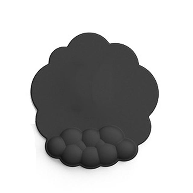 Mouse pad com apoio para pulso teclado nuvem antiderrapante espuma de memória desktop escritório gamer mouse apoio para pulso