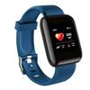 D13 116 Plus 1,3palcový náramek s chytrými funkcemi, kompatibilní s Bluetooth, monitor krevního tlaku a srdeční frekvence