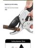 Stainless Steel Multifunctional Pruning Shears for Garden, Fruit Trees & Branches with Segmented Pulley System