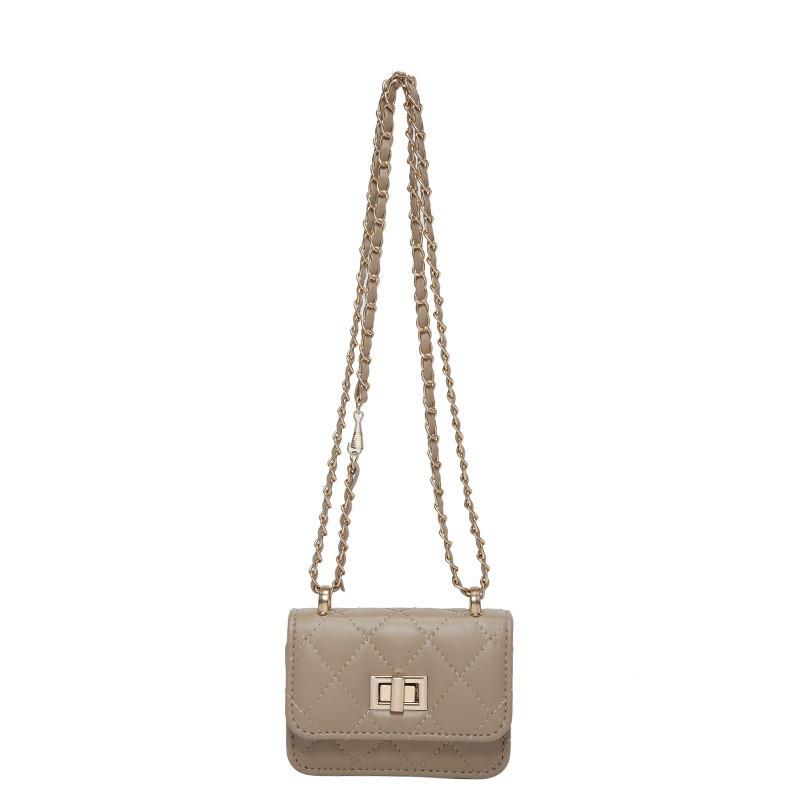 Trendy Quilted Chain Mini Shoulder Bag For Women Fashion Streetwear Chic