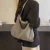 Women's Bag Lightweight Corduroy Shoulder Bag Large Capacity Tote Bag Student Class Crossbody Bag