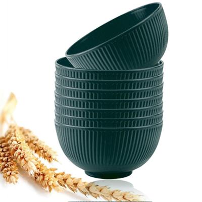 8-teiliges Müslischalen-Set, unzerbrechliche Schüssel, leichte, wiederverwendbare Dessert- und Salatschüssel, langlebige Frühstücksschüssel, Suppenschüssel, spülmaschinenfest